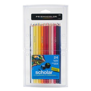 Prismacolor Scholar Colored Pencils - 24 Colors